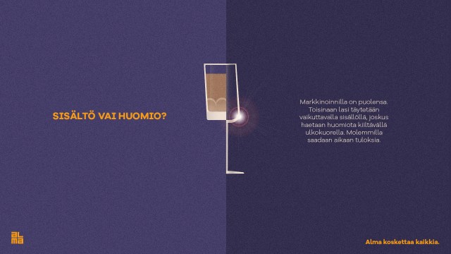 Alma koskettaa kaikkia.