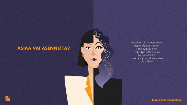 Alma koskettaa kaikkia.